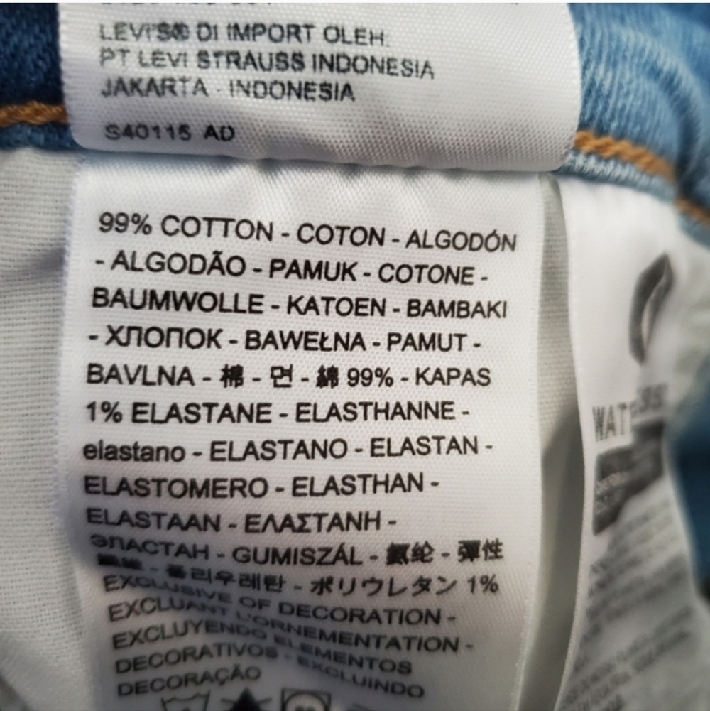 Levi's WEDGIE Premium High Rise Jeans - Picture 14 of 14